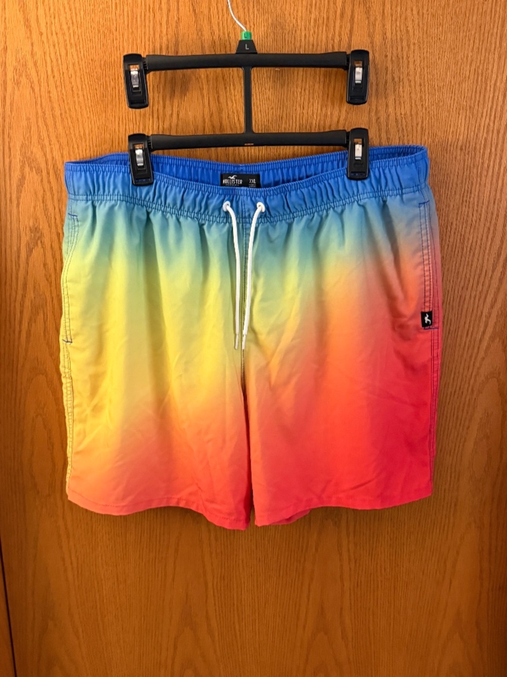 Mens Hollister stretch swim shorts trunks XXL